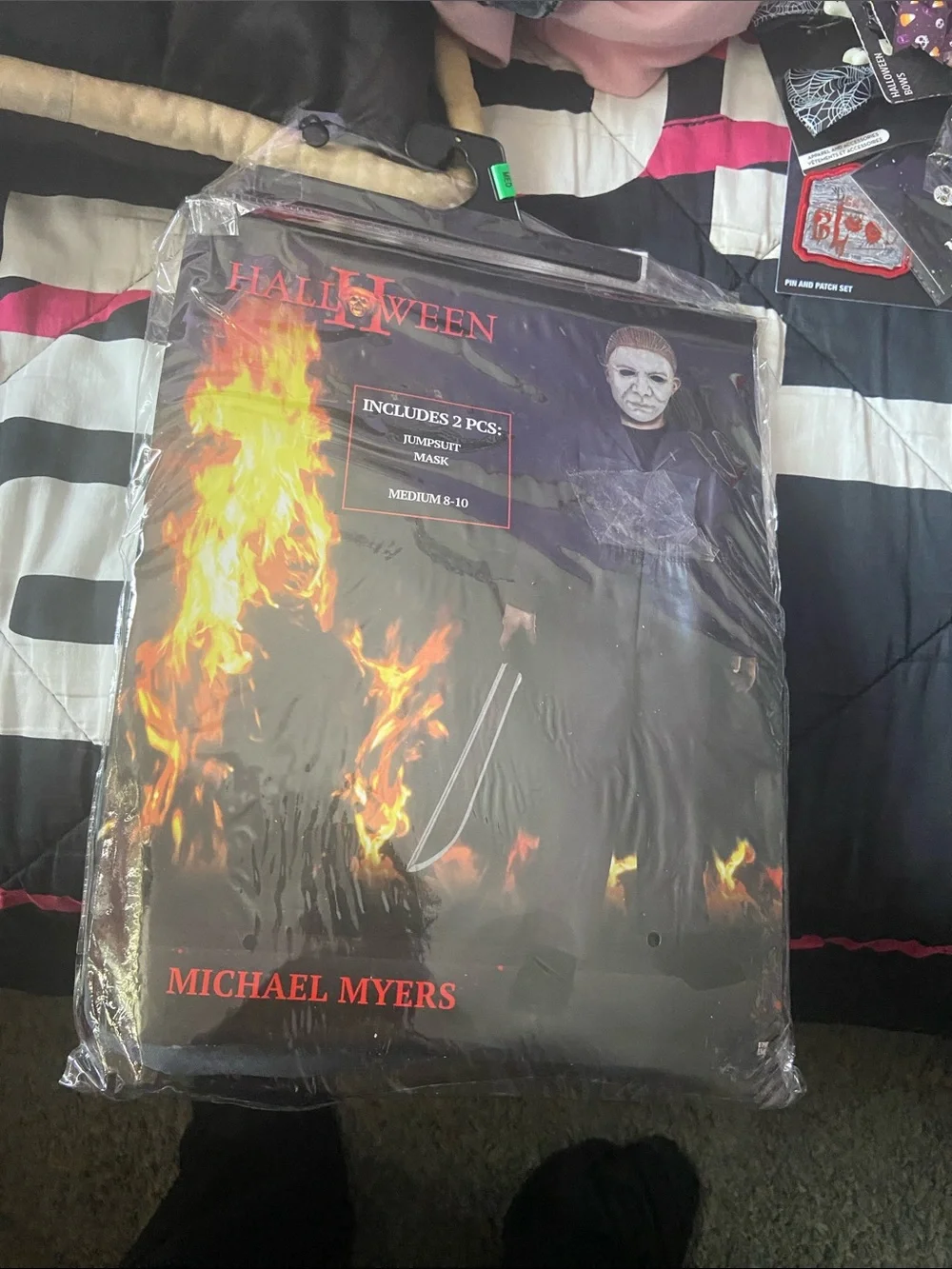 Halloween II Michael Myers Kids Costume - Black